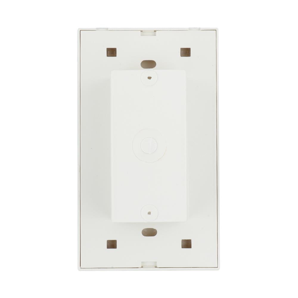 FLUSH-MOUNTED SAFETY BREAKER BOX T-PLUS 1-GANG HBF/HBC WHITE