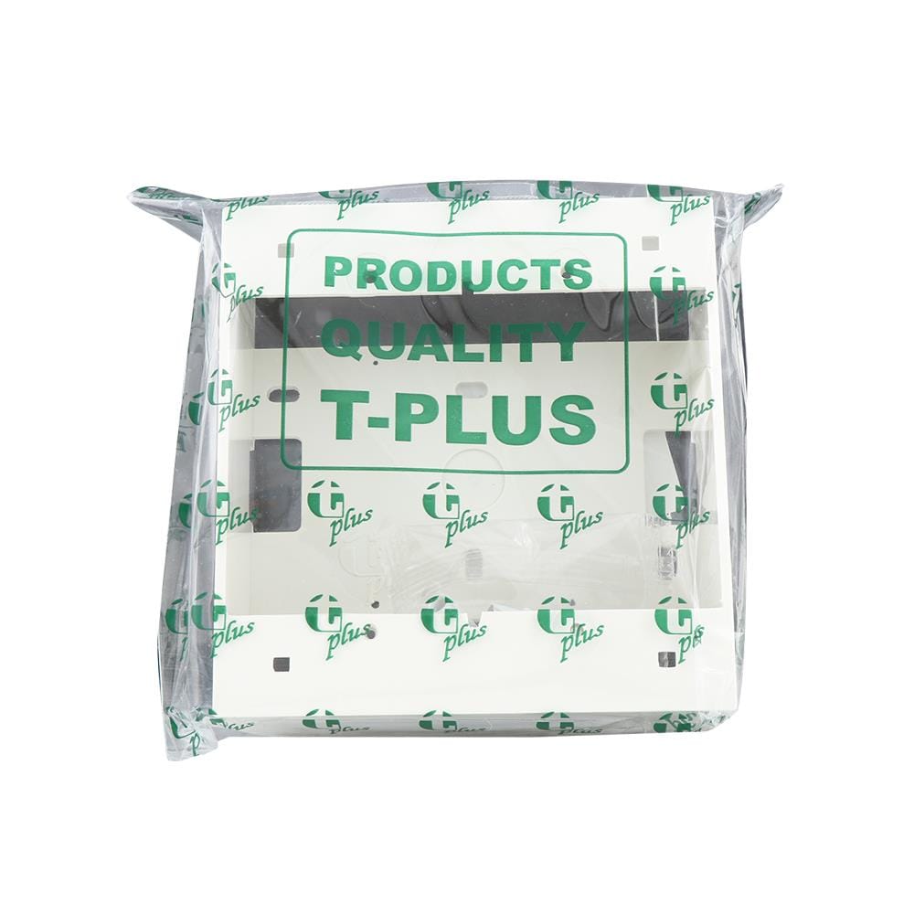 กล่องลอย T-PLUS HBW 2 G 4x4 นิ้ว สีขาว