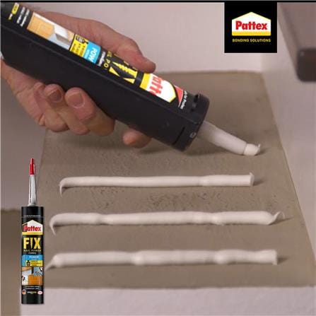 กาวพลังตะปูสูตรน้ำ PATTEX PL50 400 ก. สีขาว_2