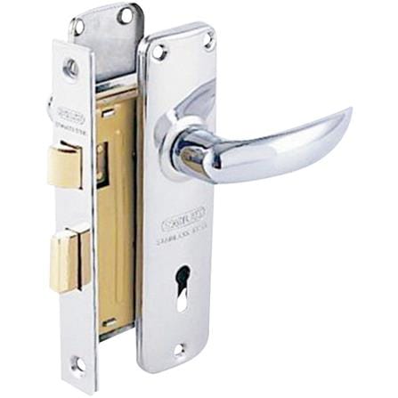 KEYED ENTRY DOOR LEVER SOLEX 425 SS STAINLESS STEEL_0