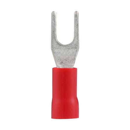 INSULATED FORK TERMINAL BANDEX VF1.25-3YS RED