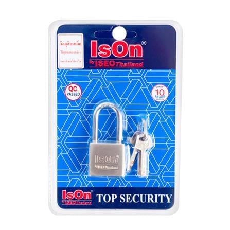 กุญแจลูกปืน ISON 430 30 มม. สีสเตนเลส_1