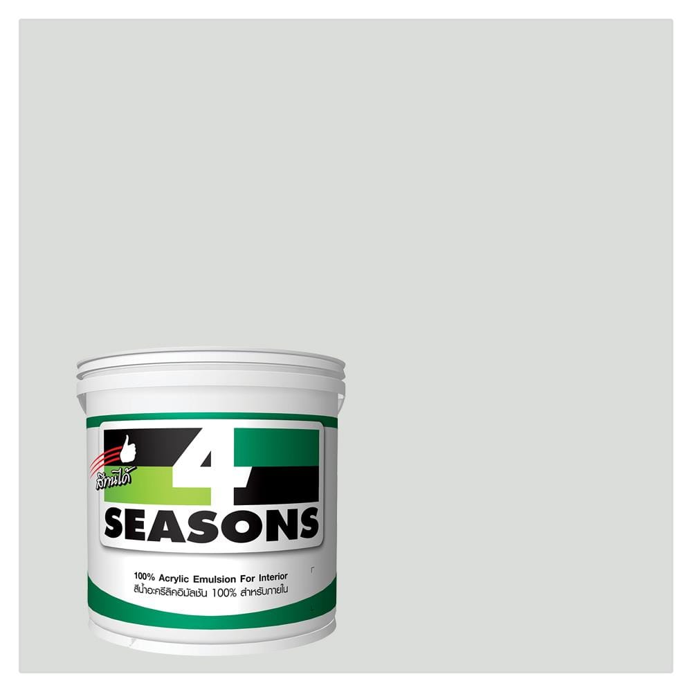 สีน้ำทาภายใน TOA 4 SEASONS A5006 สีเทา ด้าน 5 แกลลอน