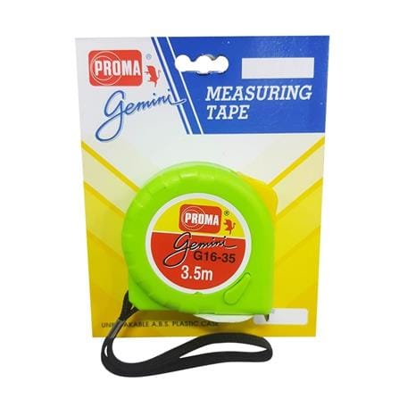 ตลับเมตร PROMA GEMENI 3.5 ม. สีเขียว_0