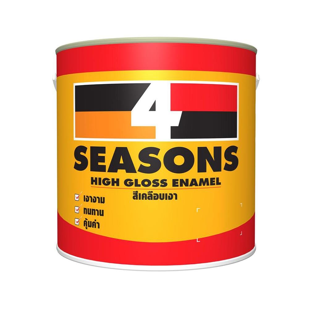 สีน้ำมัน 4 SEASONS BASE A เงา 1/4 แกลลอน
