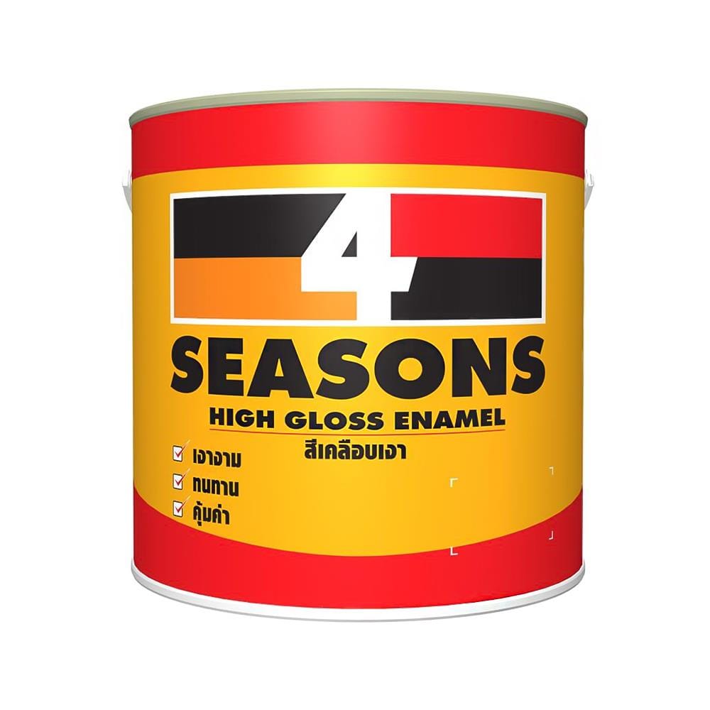 สีน้ำมัน 4 SEASONS BASE B เงา 1/4 แกลลอน