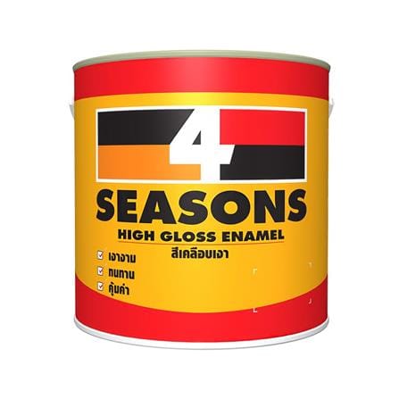 สีน้ำมัน 4 SEASONS BASE B เงา 1/4 แกลลอน