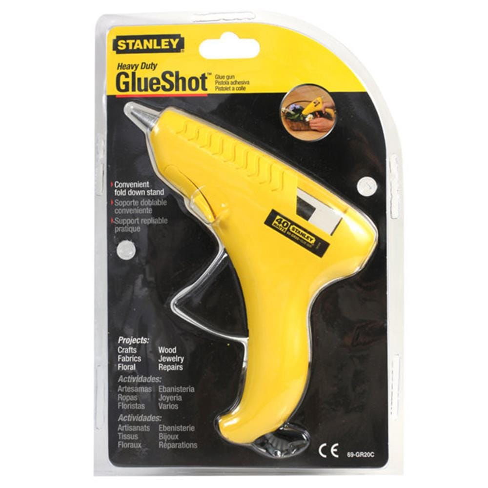 ปืนยิงกาว STANLEY 69-GR20C 40 วัตต์ สีเหลือง