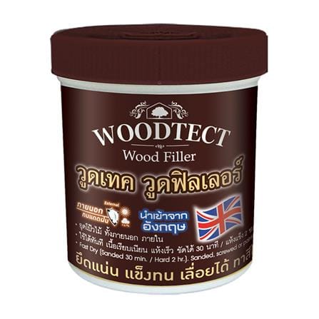 อะคริลิกอุดโป๊วไม้ WOODTECT WOOD FILLER 230 มล. สีมะฮอกกานี_0