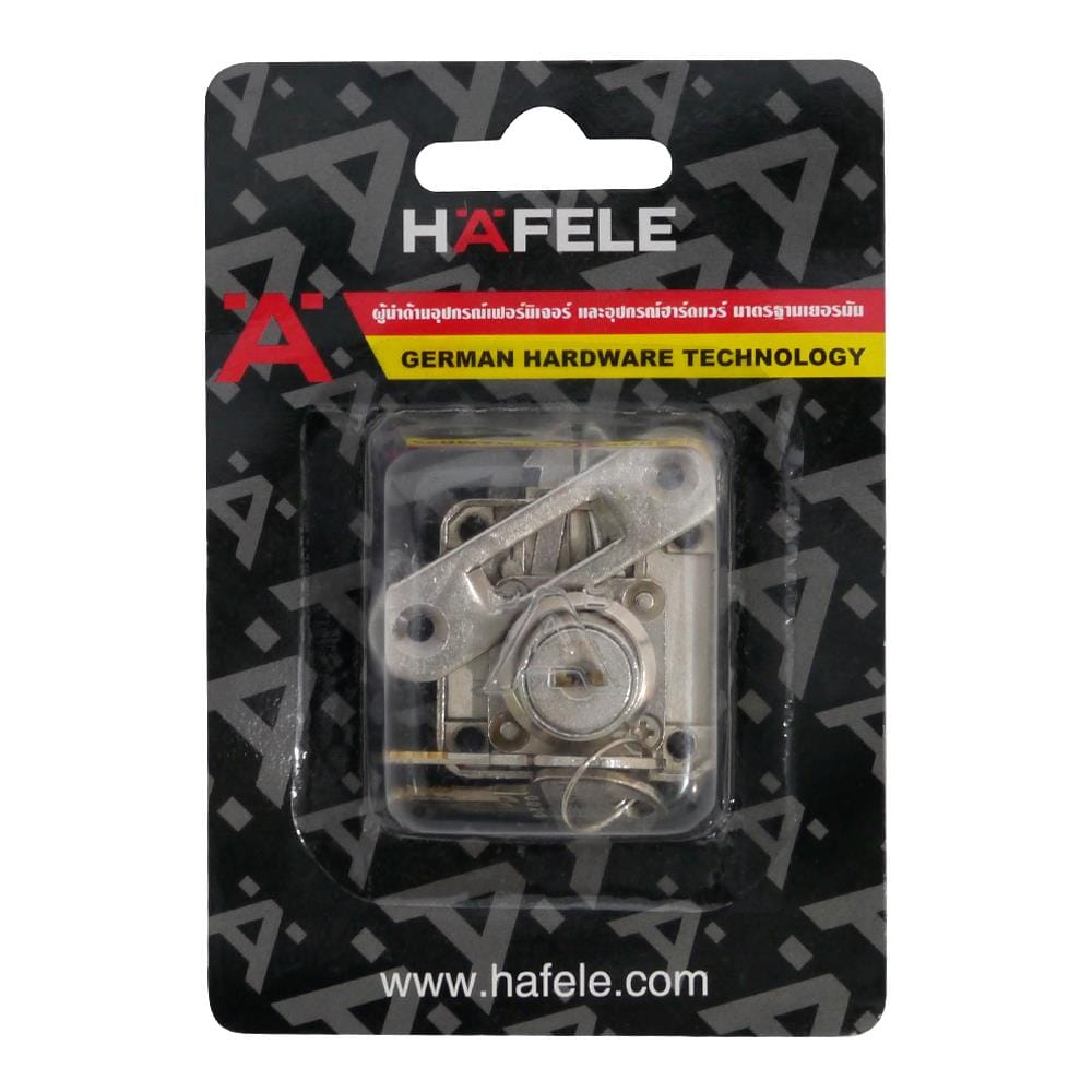 กุญแจล็อกบานเลื่อน HAFELE 482.01.127