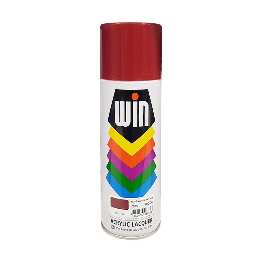 สีสเปรย์ WIN 239 DEEP RED