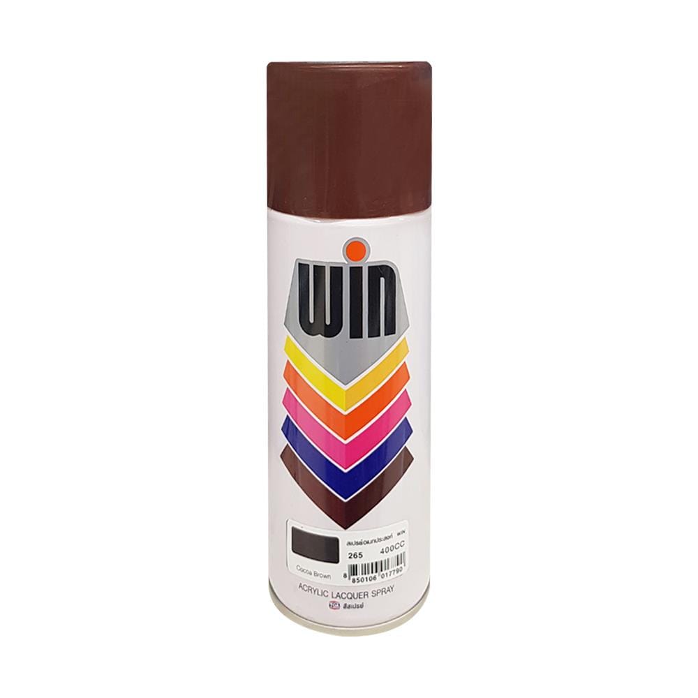 สีสเปรย์ WIN 265 COCOA BROWN 400 ซีซี