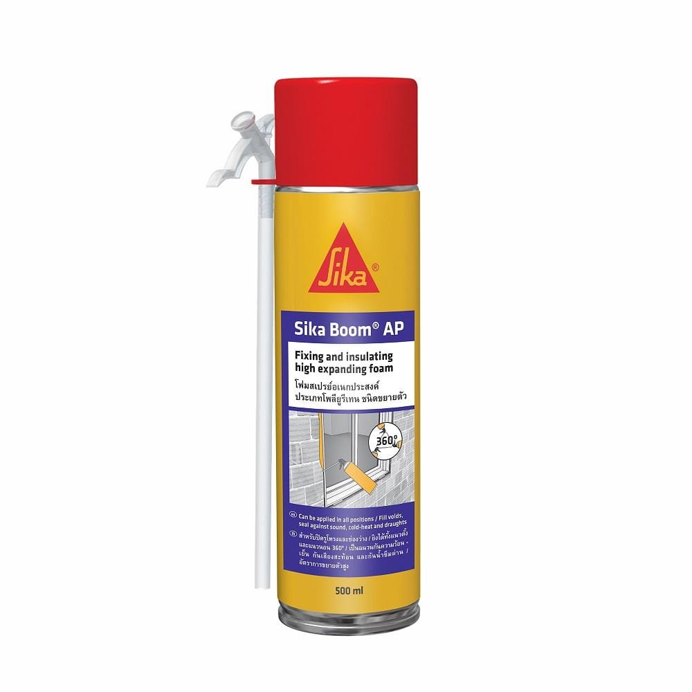 สเปรย์โฟม SIKA SIKA BOOM AP 500 มล. สีขาว