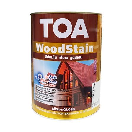 สีย้อมไม้ TOA WOODSTAIN G03 สีวอลนัท เงา 1 แกลลอน_0