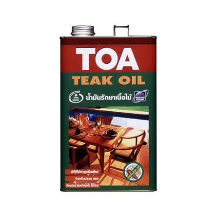 น้ำมันรักษาเนื้อไม้ TOA TEAK OIL 1 แกลลอน_0
