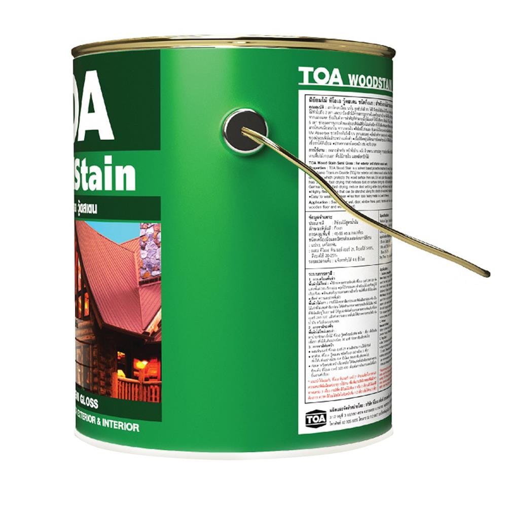 สีย้อมไม้ TOA WOODSTAIN 03 สีไม้ประดู่ กึ่งเงา 1 แกลลอน