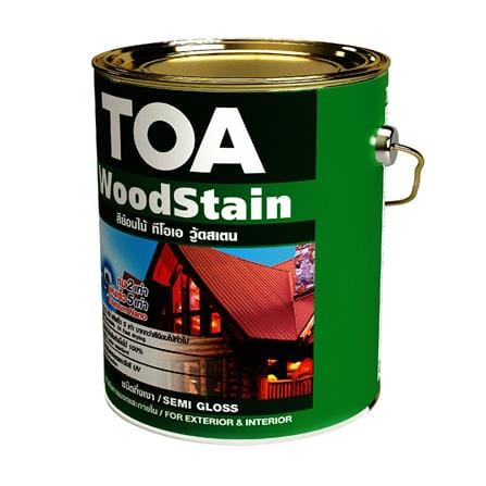 สีย้อมไม้ TOA WOODSTAIN 03 สีไม้ประดู่ กึ่งเงา 1 แกลลอน_1