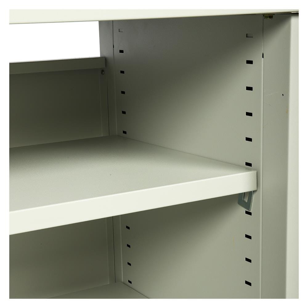STEEL DESK LUCKY WORLD KDS-150-TG 150 cm SAND GRAY