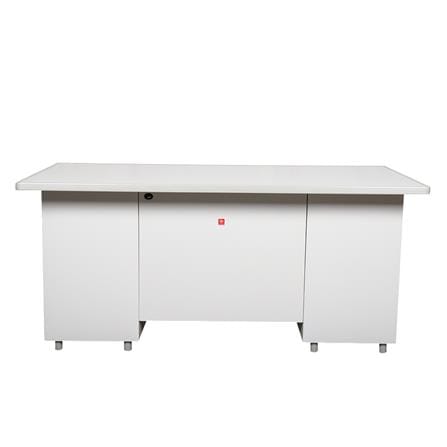 โต๊ะทำงานเหล็ก LUCKY WORLD DX-52-33-EG 159.5 ซม. สีน้ำตาล_2