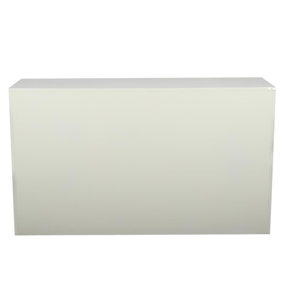ตู้เหล็กบานเลื่อนทึบ LUCKY WORLD KSS-150-EG สีน้ำตาล
