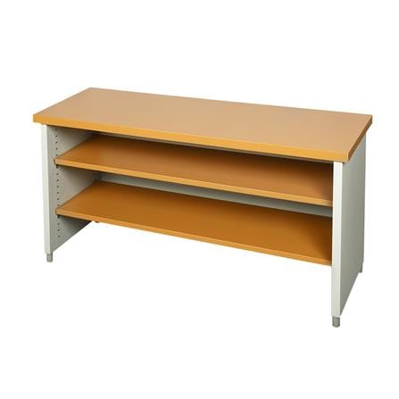 STEEL DESK LUCKY WORLD KDS-150-EG 150 cm BROWN