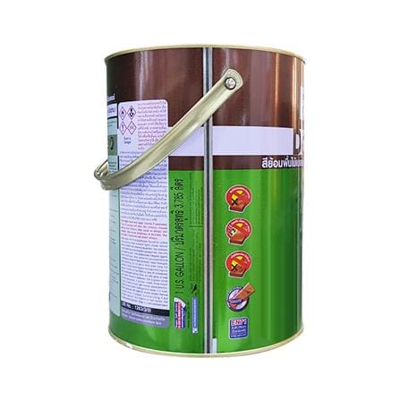 สีย้อมพื้นไม้ BEGER DeckStain 3905 ด้าน 1 แกลลอน สีไม้แดง_1