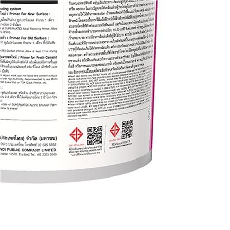 สีน้ำทาภายนอก ชนิดด้าน TOA SUPERMATEX SM100 สีขาว 5 แกลลอน_4