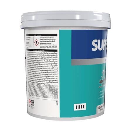 สีน้ำทาภายใน ชนิดด้าน TOA SUPERMATEX SM100 สีขาว 5 แกลลอน_2