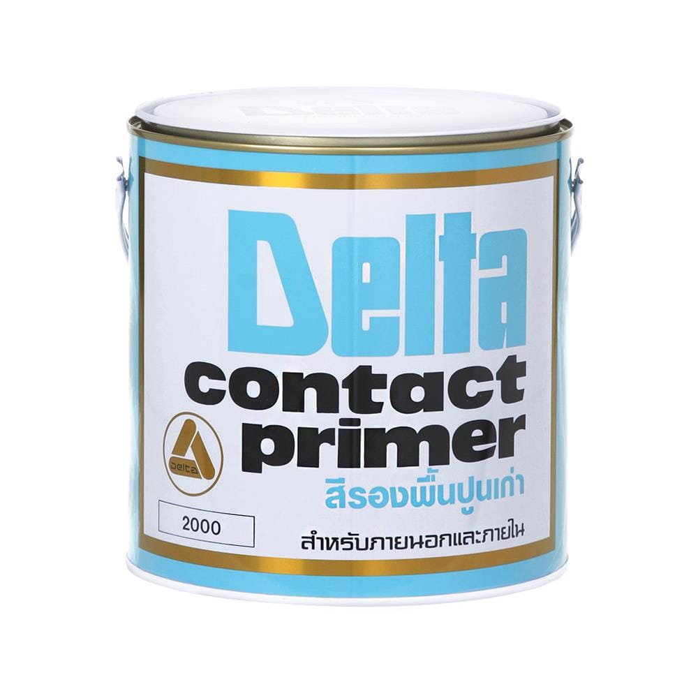 สีรองพื้นปูนเก่า DELTA CONTACT PRIMER 2000 1 แกลลอน
