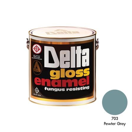 สีน้ำมัน DELTA 703 สีเทา เงา 1 แกลลอน_0