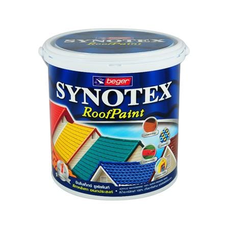 สีทาหลังคา BEGER SYNOTEX R3180 สีแดงตะวัน 1 แกลลอน_0