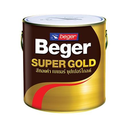 สีรองพื้นสีทองคำ BEGER SUPER GOLD A/P1002 1 /4 แกลลอน_0