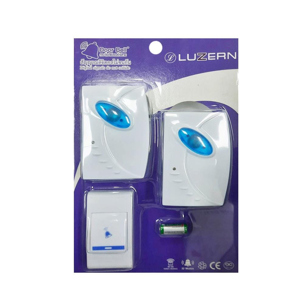 กระดิ่งไร้สายแบบเสียบปลั๊ก LUZERN E-308B2