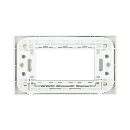หน้ากาก 3 ช่อง PANASONIC WEG6803MW สีเงิน_1