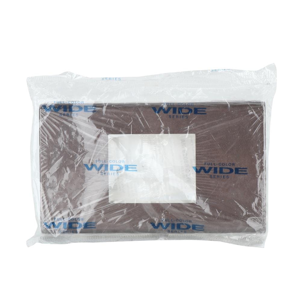หน้ากาก 2 ช่องกลาง PANASONIC WEG68029MA สีน้ำตาล