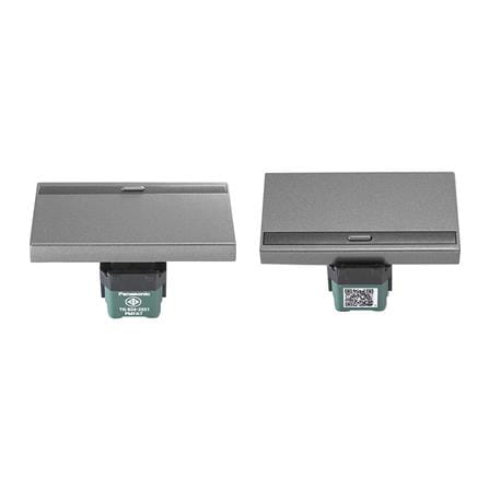 สวิตช์ 1 ทาง PANASONIC WEG5511 MH ขนาด 3 ช่อง สีเทาดำ_3