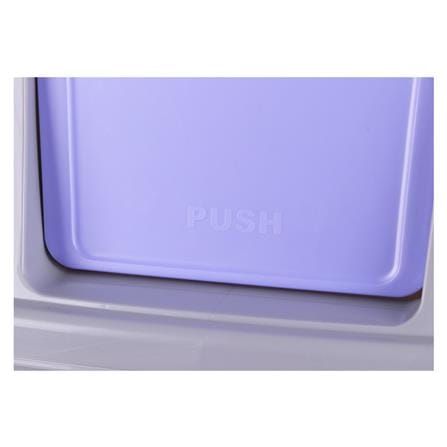 ถังขยะเหลี่ยม ฝาสวิง KEYWAY 105L สีน้ำเงิน/ม่วง_3