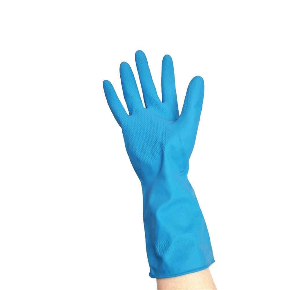 ถุงมือยาง POLY-BRITE COMFORT SIZE M คละสี (แพ็ก 1 คู่)