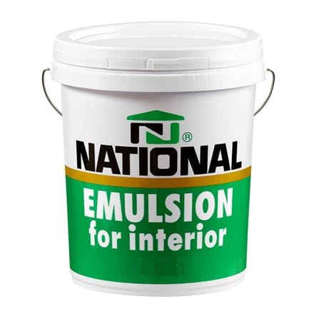 สีน้ำทาภายใน ชนิดด้าน DELTA NATIONAL 300 สีขาว 5 แกลลอน_0