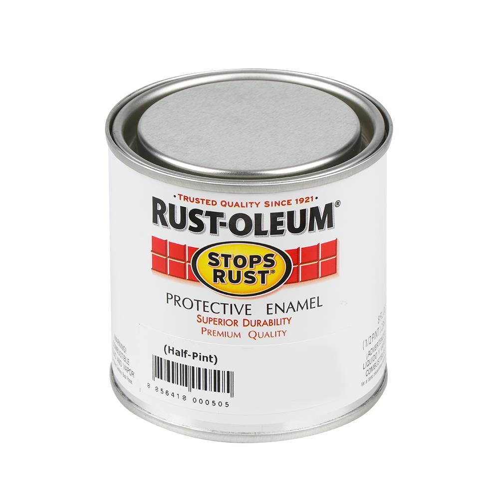 สีน้ำมัน RUST-OLEUM #634-6 สีดำ เงา 0.236 ลิตร