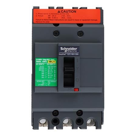เมนเซอร์กิตเบรกเกอร์ 60 แอมป์ 3 เฟส SCHNEIDER รุ่น EZC100H3060T_1