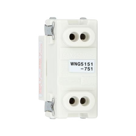 สวิตช์ 1 ทาง PANASONIC WNG5151-751 ขนาด 1 ช่อง สีขาว_1