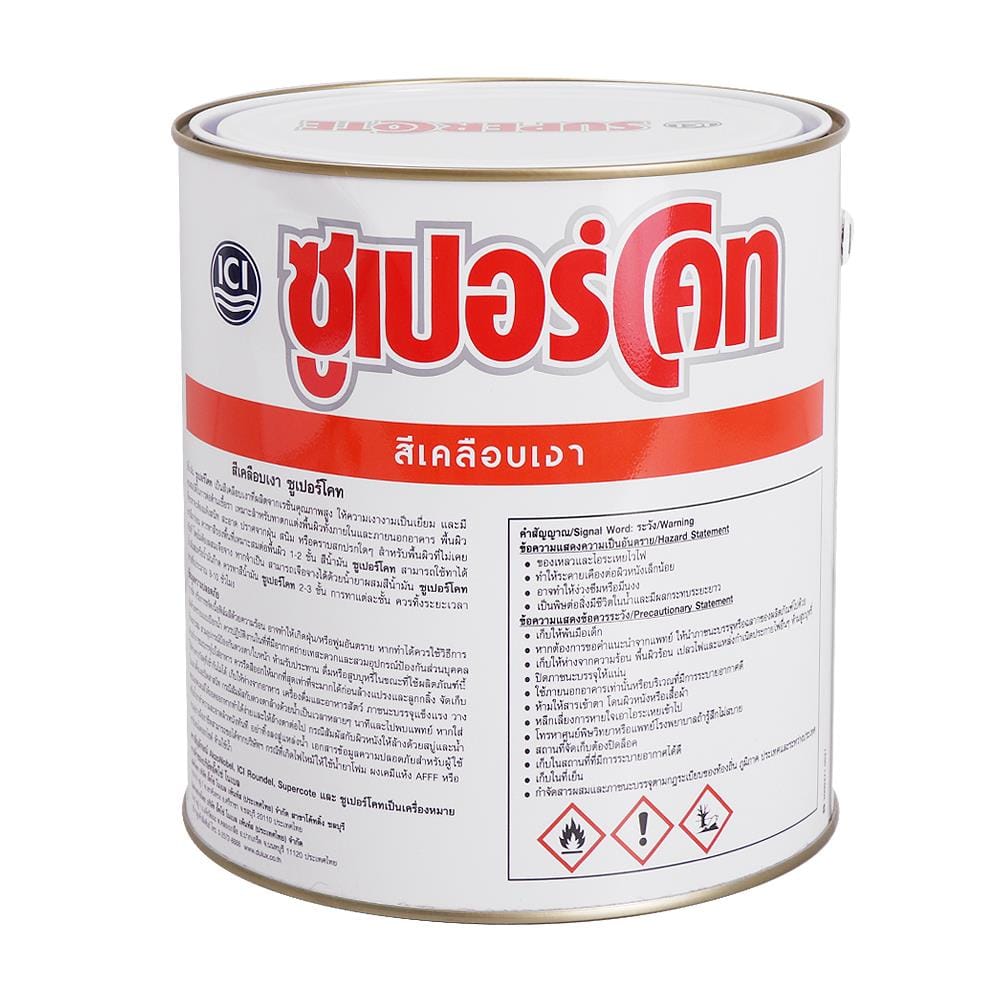 สีน้ำมัน DULUX SUPERCOTE CS4 สีใส เงา 3 ลิตร
