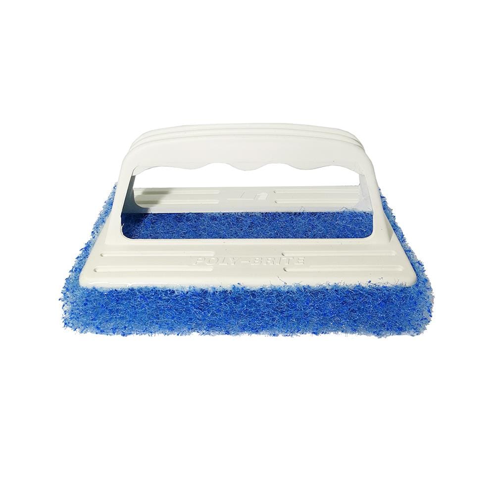 แปรงใยขัดพื้น/ผนัง POLY-BRITE สีขาว
