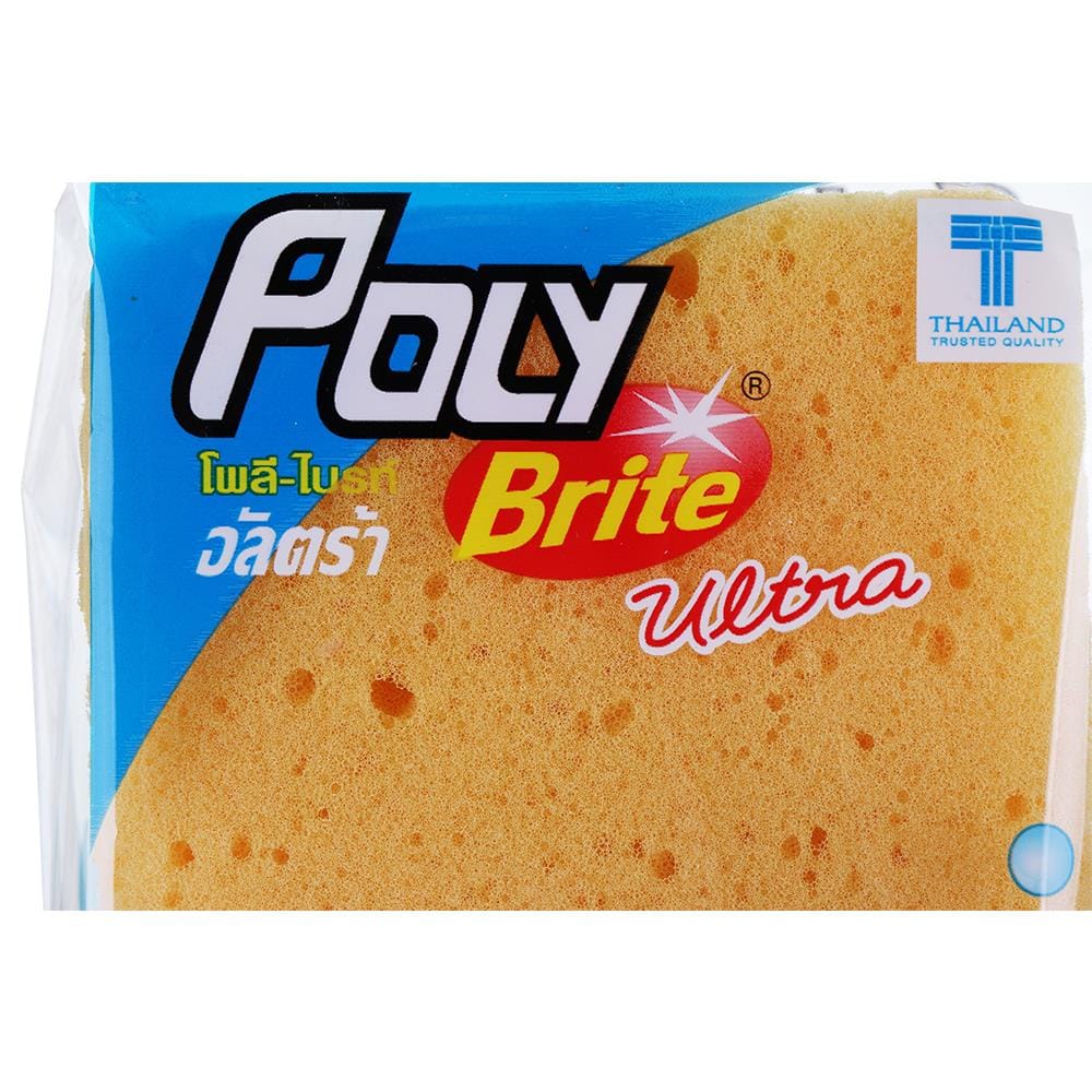 ฟองน้ำล้างภาชนะ POLY-BRITE DOUBLE CELL ESTER 482-0