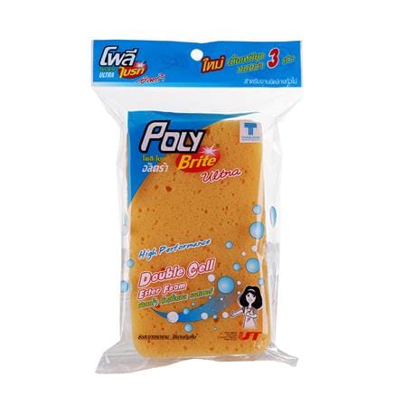 ฟองน้ำล้างภาชนะ POLY-BRITE DOUBLE CELL ESTER 482-0_0