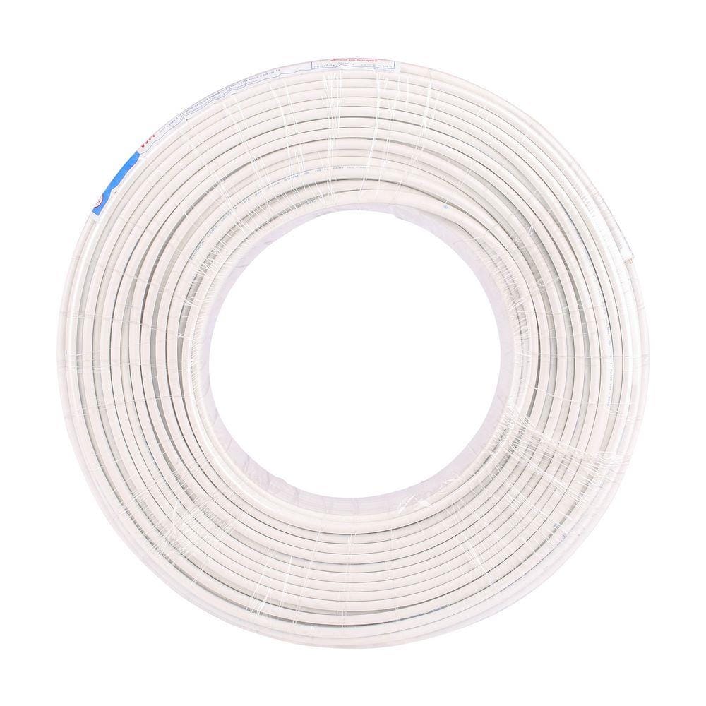 สายไฟ VAF BCC 2x2.5 ตร.มม. 100 ม. สีขาว