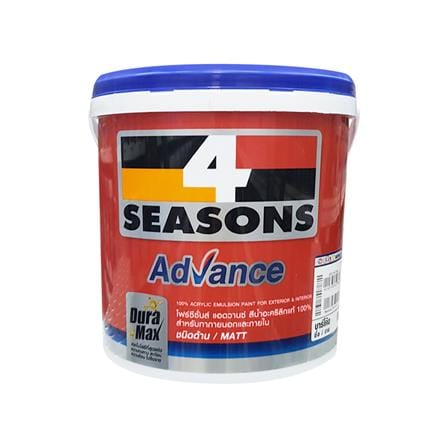 สีน้ำทาภายนอก TOA 4 SEASONS ADVANCE BASE A ด้าน 1 แกลลอน_0