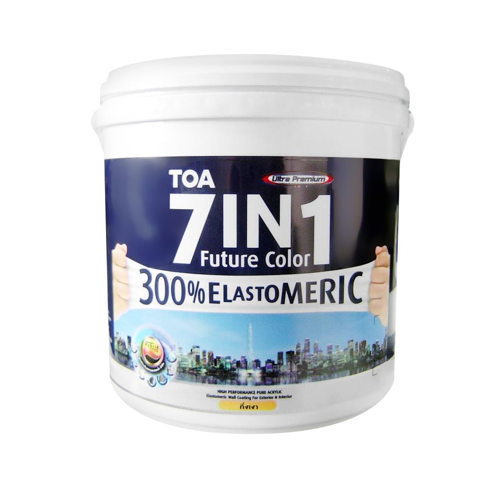 WATER-BASED EXTERIOR PAINT TOA 7 IN 1 BASE B SEMI-GLOSS 10L