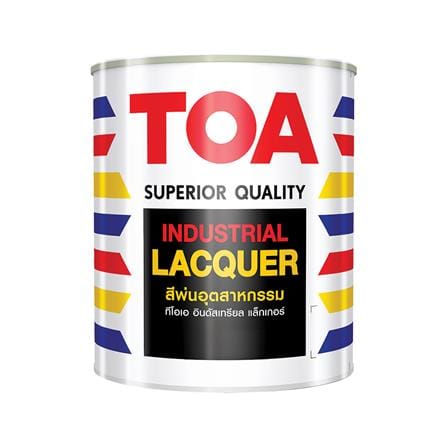 สีพ่นอุตสาหกรรม TOA INDUSTRIAL LACQUER BASE D สีใส เงา 1 แกลลอน_0